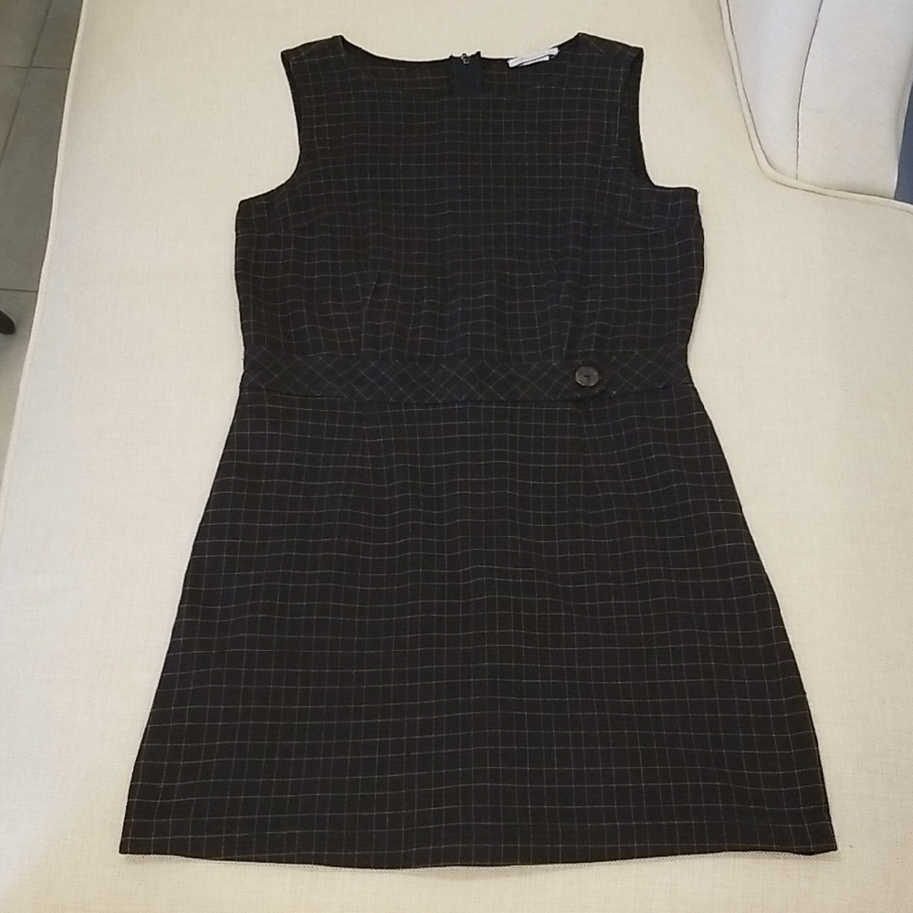 Rampage Plaid Sleeveless Sheath Mini Dress